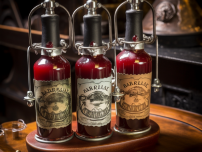 Raumundton_product_photo_of_three_barbecque_sauces_on_a_wooden__98835f40-f216-45bc-8200-4a919eddd05b